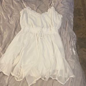 Francesca's Boutique white romper